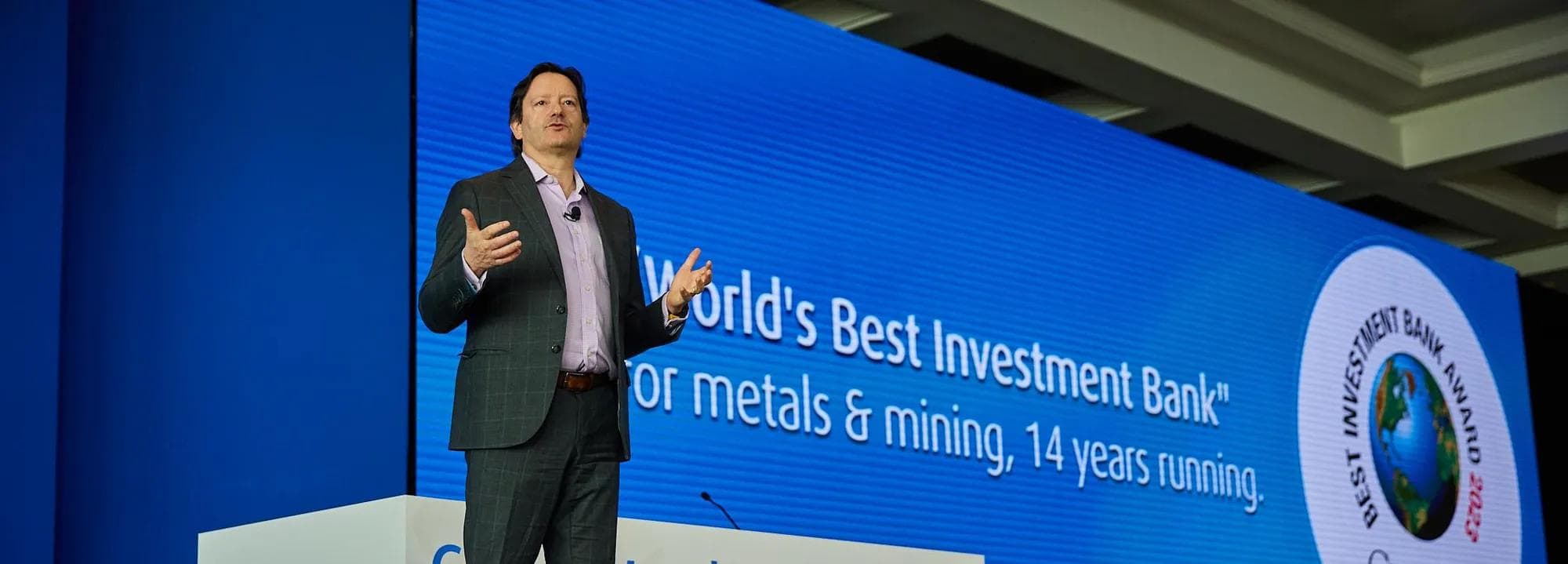 Dan Barclay at Global Metals, Mining & Critical Minerals Conference
