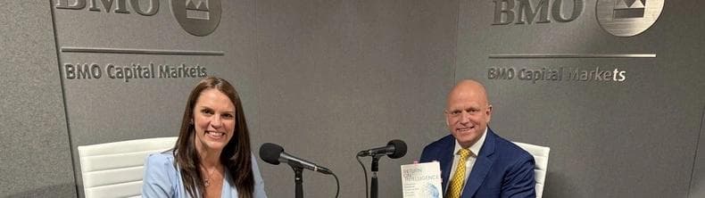 Kristin Milchanowski pendant l'enregistrement du podcast