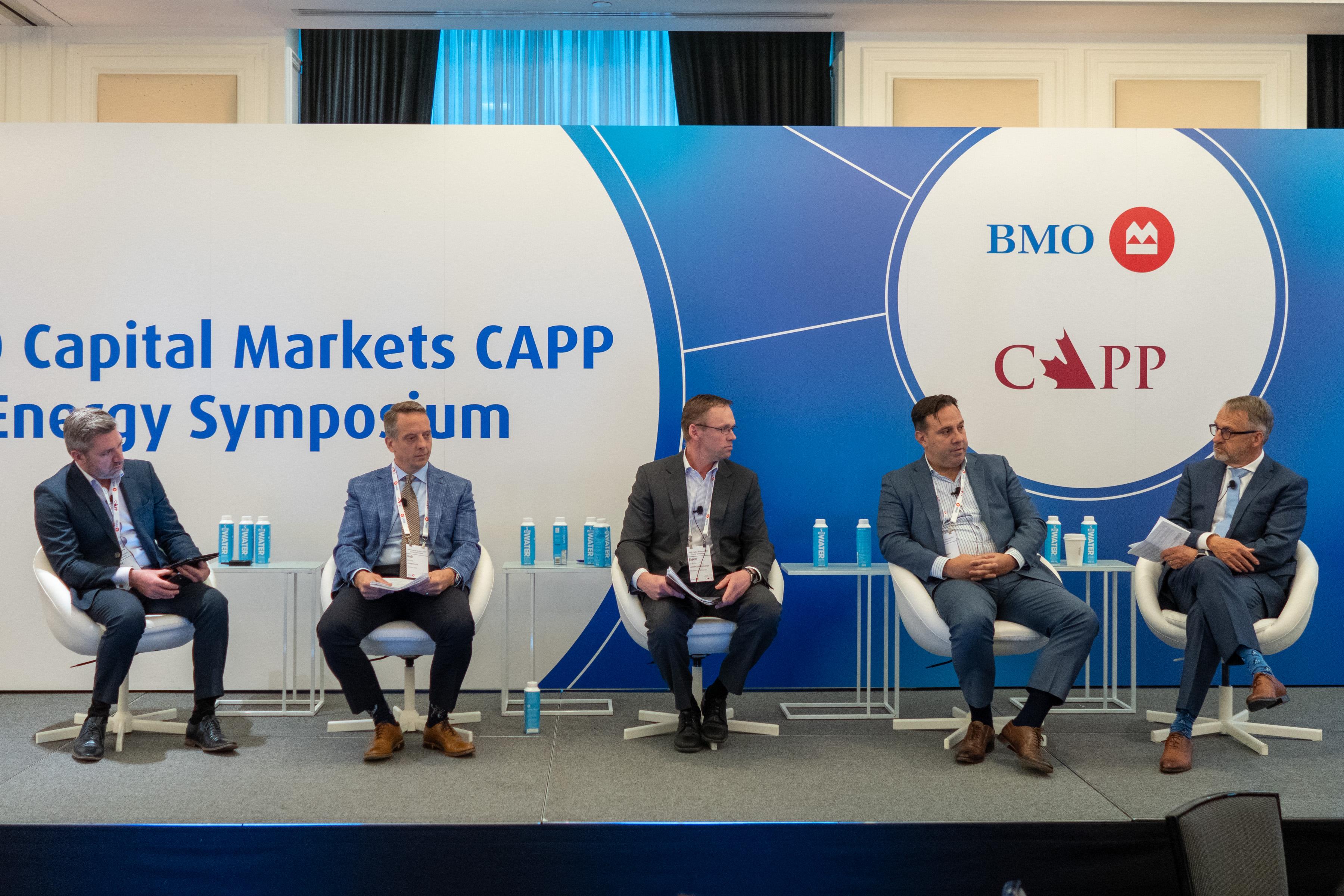Panelists at the CAPP Energy Symposium