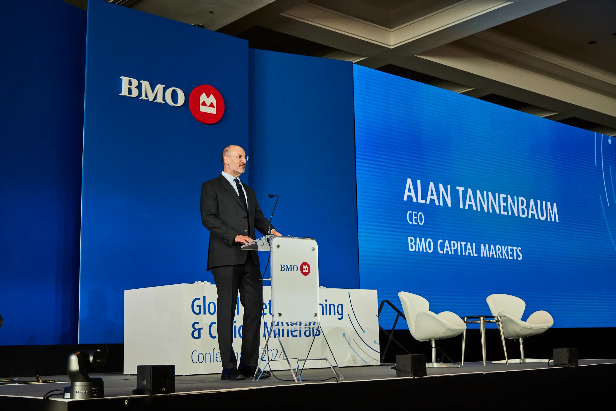 Alan Tannenbaum at the 33rd BMO Capital Markets Global Metals, Mining & Critical Minerals Conference