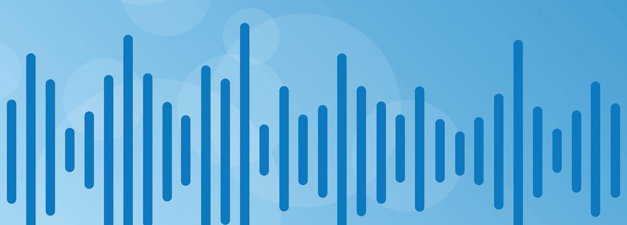 Podcast waveform