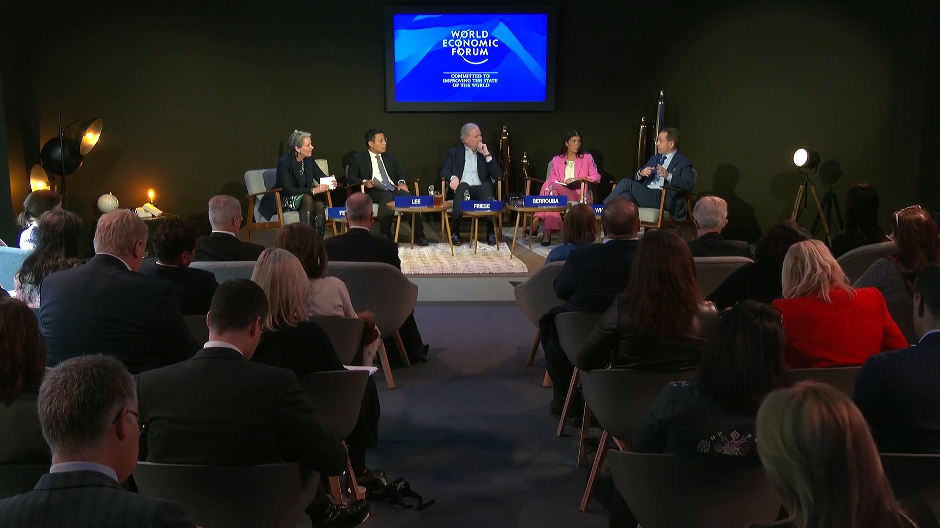 Darryl White at the World Economic Forum