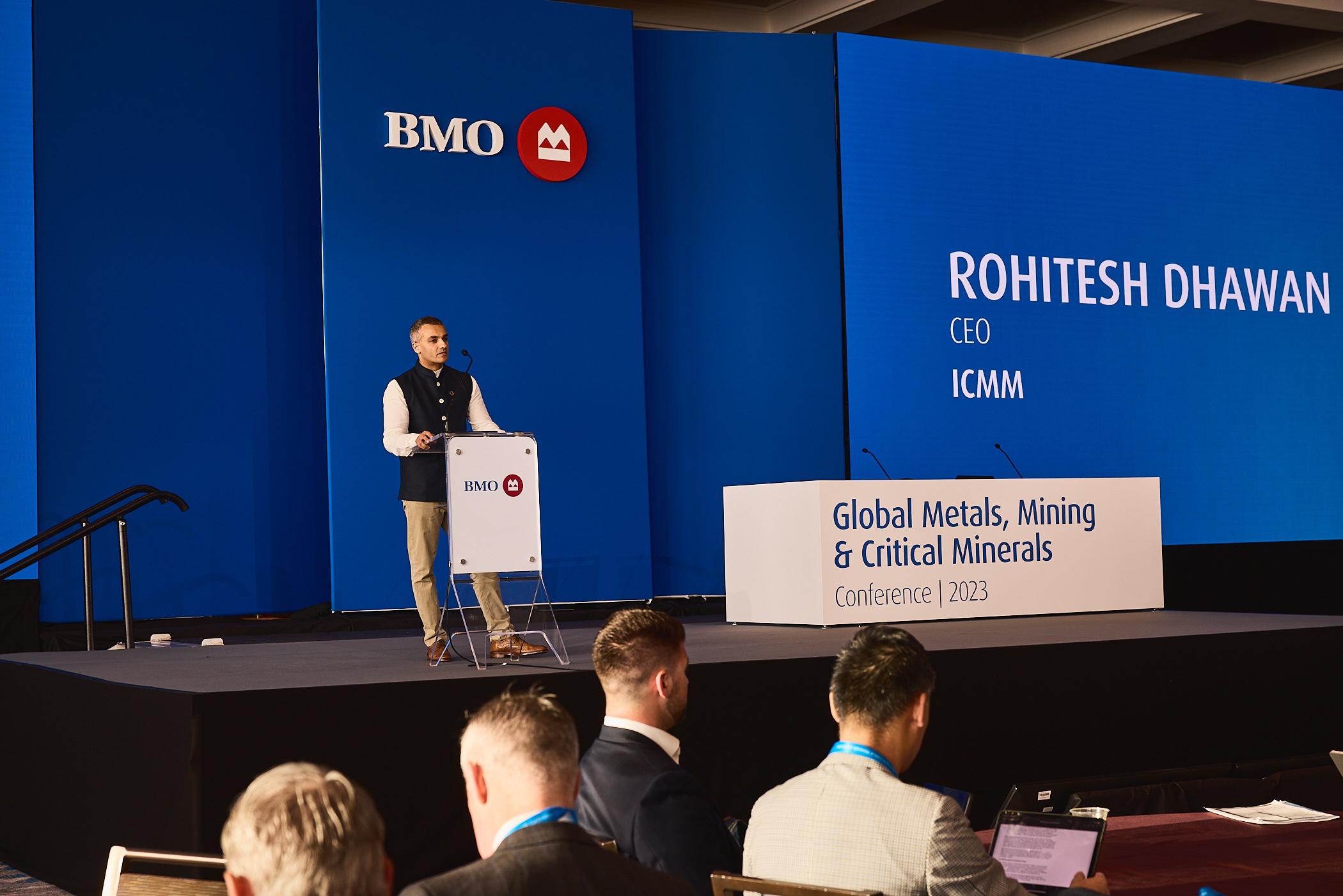 Rohitesh Dhawan, CEO of ICMM