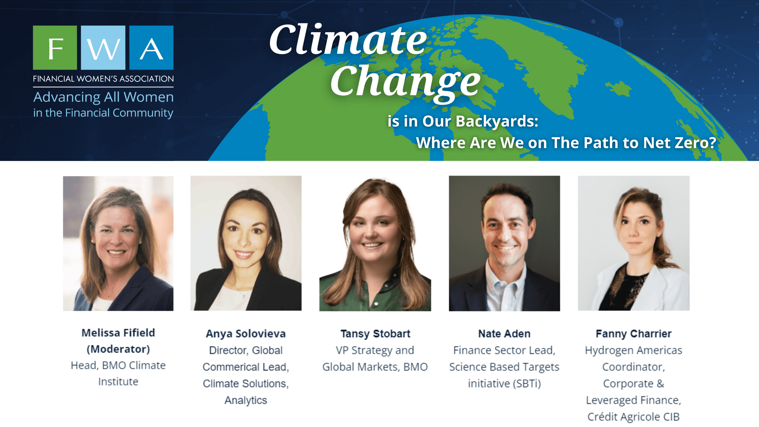 climate change panel