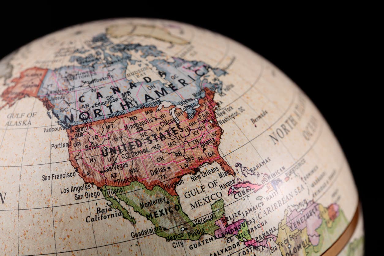 North American Outlook Globe