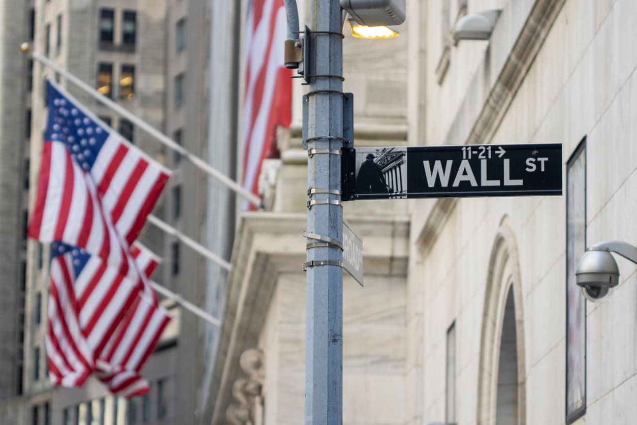 Wall Street Sign in Manhattan