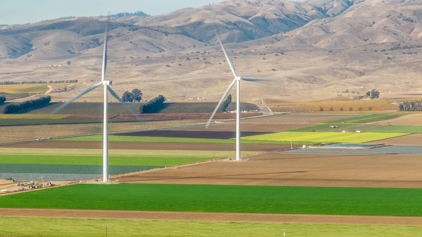 parc éolien agricole